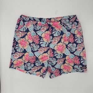 Vineyard Vines Chappy Swim Trunks / Passion Fruit Colorful Floral / Men's XXL